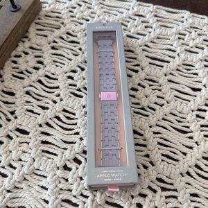 Michele Apple Watch Watchband in Lavender - 38mm-49mm - New in Box